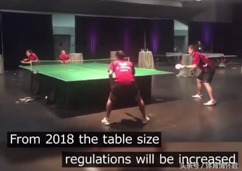 为遏制国乒称霸，日本提交积分改革，国际乒联宣布球桌尺寸增大