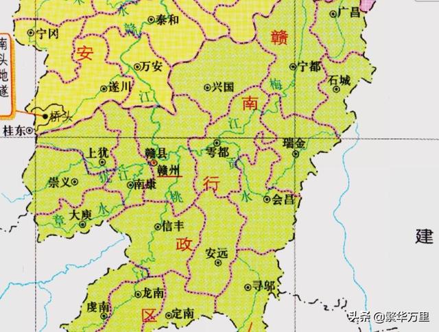 赣州市区地图(赣州市区地图全图)