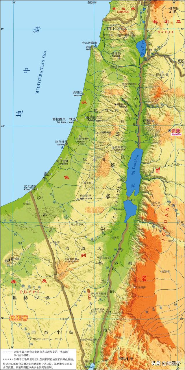 世界地图以色列(世界地图以色列地图)