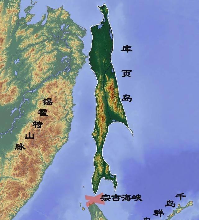 库页岛地图(库页岛地图全图)