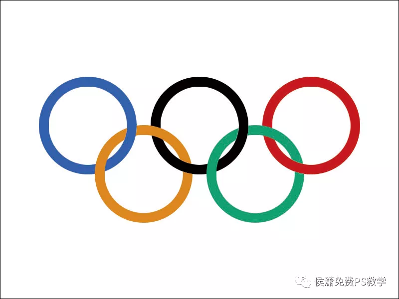 作业点评：奥运五环效果